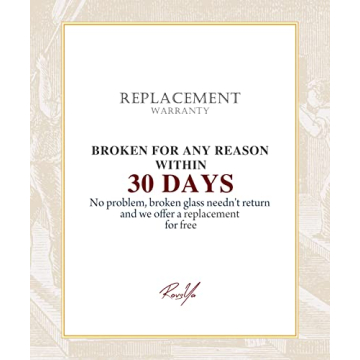 AOOE Red Wine Glasses Set of 4 for Elegant Wine Tasting