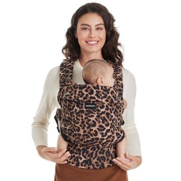 Momcozy Baby Carrier - Ergonomic, Cozy and Lightweight Carrier for 7-44lbs, Effortless to Put On, Id...