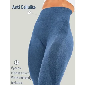 HIGORUN Seamless Leggings for Women | High Waist Yoga Pants