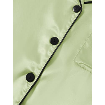 LYANER Satin Pajama Set - Elegant Sleepwear for Women