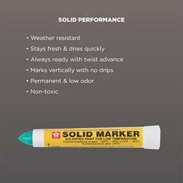 Sakura Solid Permanent Markers for All Weather Conditions