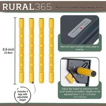 Rural365 Chick Heating Plate Ideal for Brooding 16x24