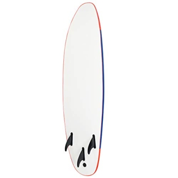 Giantex 6ft Surfboard Detachable Fins Safety Leash Lightweight