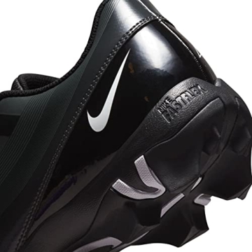 Nike Vapor Edge Shark Football Cleat Men's Size 11 Black White