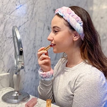 FROG SAC Rainbow Tie Dye Headband & Wristbands