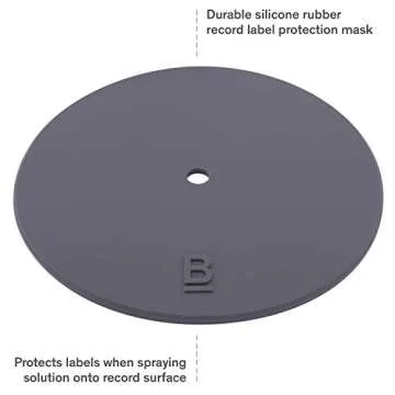 Boundless Audio Record Cleaning Solution - 6.75oz Vinyl Cleaner Fluid, Vinyl Cleaner Cloth & Record Label Protector - Complete Cleaning Kit