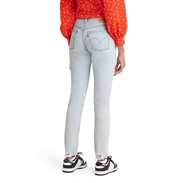 Levi's Women's 501 Skinny Jeans in Ojai Snow-Light Indigo