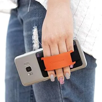 Sinjimoru Phone Grip Card Holder with Kickstand