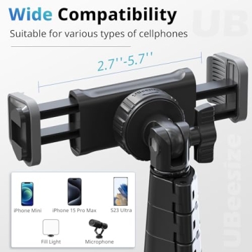 UBeesize 67" Tripod for iPhone & Android - Perfect for Photos