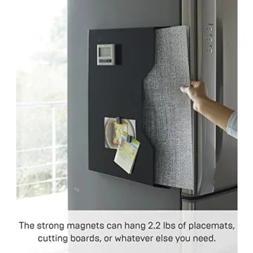 Stylish Yamazaki Magnetic Placemat Holder for Organized Kitchens