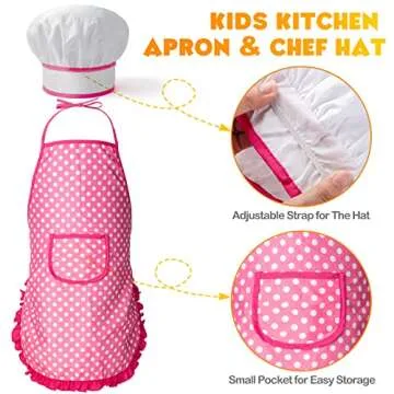 Tigerhu 26PCS Play Kitchen Set for Kids Cooking Fun