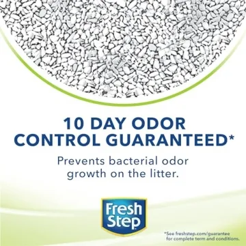 Fresh Step Simply Unscented Light Weight Clumping Litter, Fresh Step Unscented Cat Litter With Activated Charcoal Technology, 15.4 lb. Box