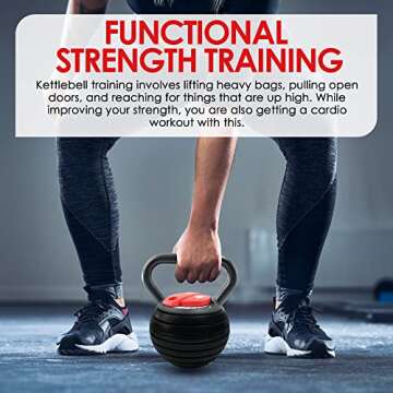 Adjustable Kettlebell Set for Strength Training