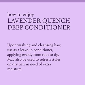 Camille Rose Lavender Whipped Leave-In Conditioner for All Hair Types