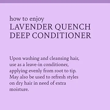 Camille Rose Lavender Whipped Leave-In Conditioner for All Hair Types