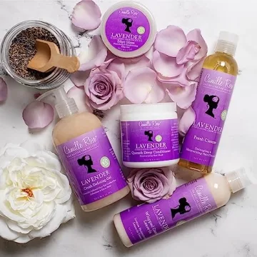 Camille Rose Lavender Whipped Leave-In Conditioner for All Hair Types