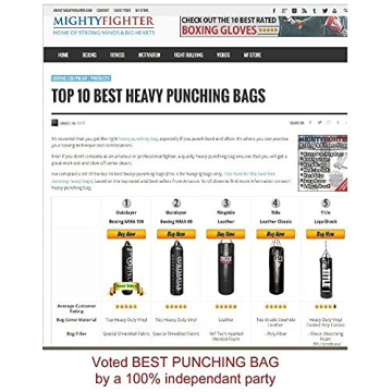 Outslayer 100 Pound Filled Heavy Punching Bag for MMA