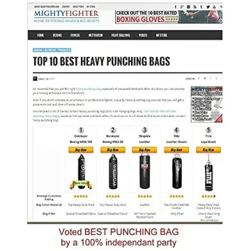 Outslayer 100 Pound Filled Heavy Punching Bag for MMA