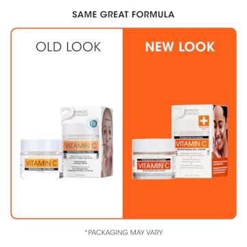 Advanced Clinicals Vitamin C Face Cream Moisturizer Skin Care Facial Lotion, Potent Vitamin C Gel Cream For Face Targets Dry Skin, Age Spots, Wrinkles, Hyperpigmentation, & Sun Damaged Skin, 2.5 Fl Oz