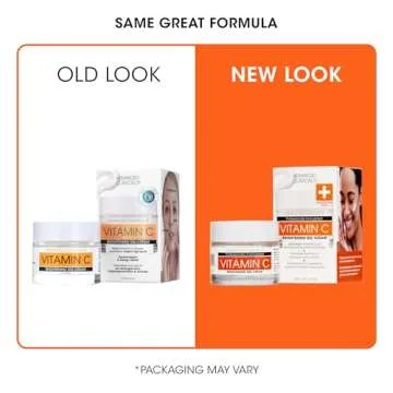 Advanced Clinicals Vitamin C Face Cream Moisturizer Skin Care Facial Lotion, Potent Vitamin C Gel Cream For Face Targets Dry Skin, Age Spots, Wrinkles, Hyperpigmentation, & Sun Damaged Skin, 2.5 Fl Oz