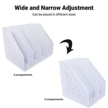 SAYEEC Collapsible File Organizer - Neat & Space-Saving