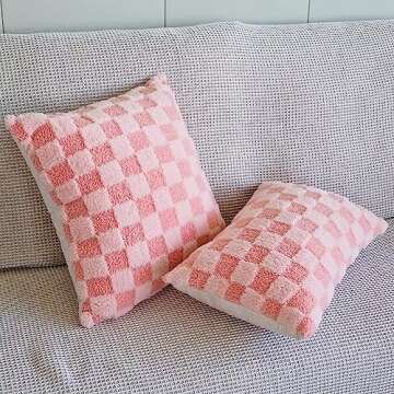 SKXKJian Plush Faux Fur Decorative Pillow Covers