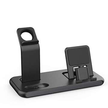 Conido 3 in 1 Charging Station for Apple Products, Stand for Apple Watch 7/SE/6/5/4/3/2/1, for AirPo...