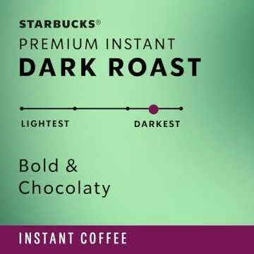 Starbucks Dark Roast Instant Coffee, 3 Pack, 100% Arabica