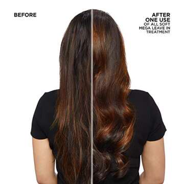 Redken All Soft Mega Hydramelt Leave-In Treatment | For Extremely Dry Hair | Ultra Moisturizing Hair...