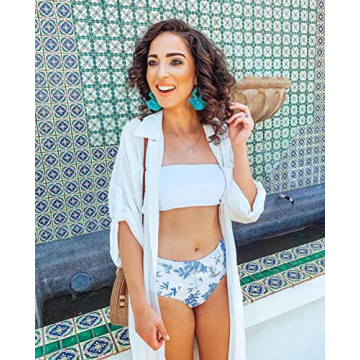 Vibrant Statement Tassel Drop Earrings for Women