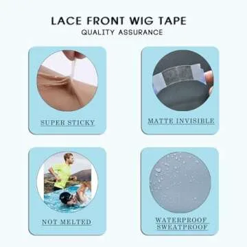 36pcs Waterproof Double Sided Tape for Lace Wigs