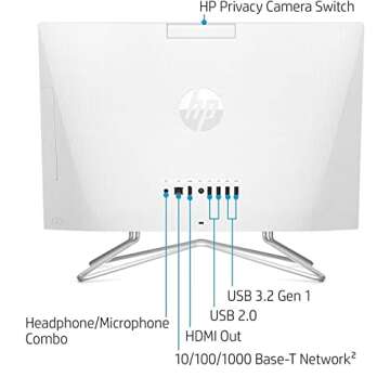 HP 2022 All-in-One Desktop with FHD Display & SSD