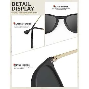 ANYLUV Polarized Sunglasses for Women - Stylish & Chic 2024