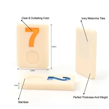 KAILE 106 Rummy Tiles Game - Fun for All Ages