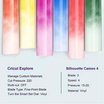 TECKWRAP Color Changing Vinyl Sheets - Fun Crafts