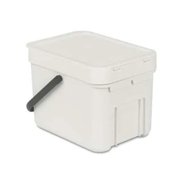 Brabantia Sort & Go Compost Can – Compact & Odor-Free