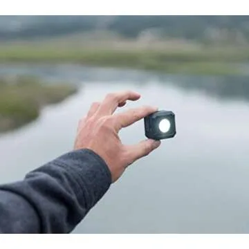 Lume Cube AIR Magnetic LED Light for Photo, Video, and Content Creation, Waterproof On-Camera LED for Sony, Canon, Nikon, Panasonic, Fuji, Smartphone, GoPro…