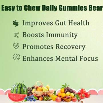 Daily Gummies - Organic Super Greens for Gut Health & Energy