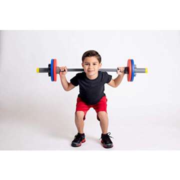 WOD Toys® Kids Complete Fitness Toy Set - Safe, Durable Crossfit® Inspired Fitness Toys for Children
