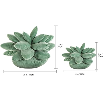 Cute Succulent Plush Pillow for Home Décor and Gifting