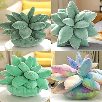 Cute Succulent Plush Pillow for Home Décor and Gifting