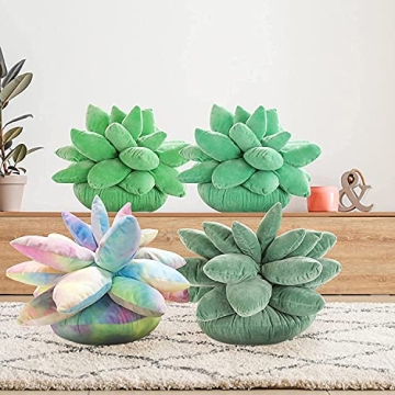 Cute Succulent Plush Pillow for Home Décor and Gifting