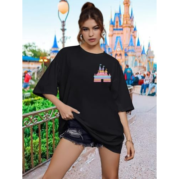 Magic Kingdom Shirt for Women Comfortable Fairy Tale Tee