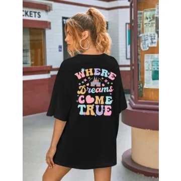 Magic Kingdom Shirt for Women Comfortable Fairy Tale Tee