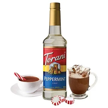 Torani Peppermint Syrup 750 ML - Versatile Flavor Enhancer