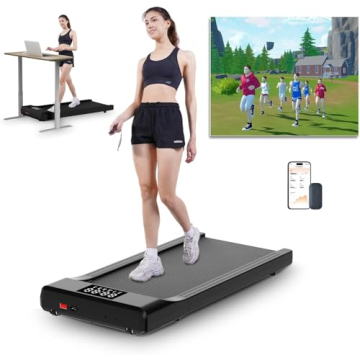 SupeRun Quiet Walking Treadmill - Compact & Portable