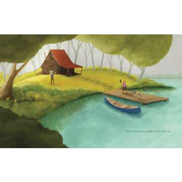 The Blue Canoe: A Picture Book