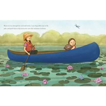 The Blue Canoe: A Picture Book