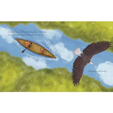 The Blue Canoe: A Picture Book