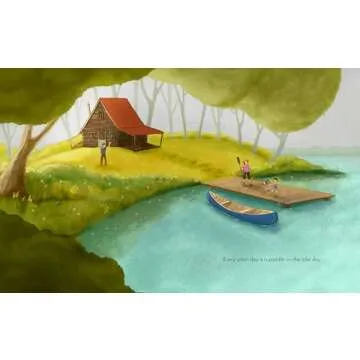 The Blue Canoe: A Picture Book